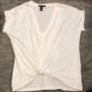 Forever 21 loose knotted tee